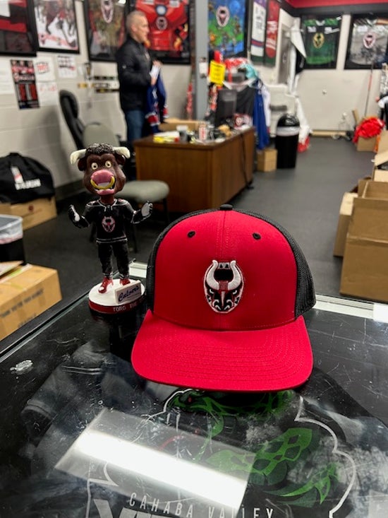 Black and Red The Game Hat