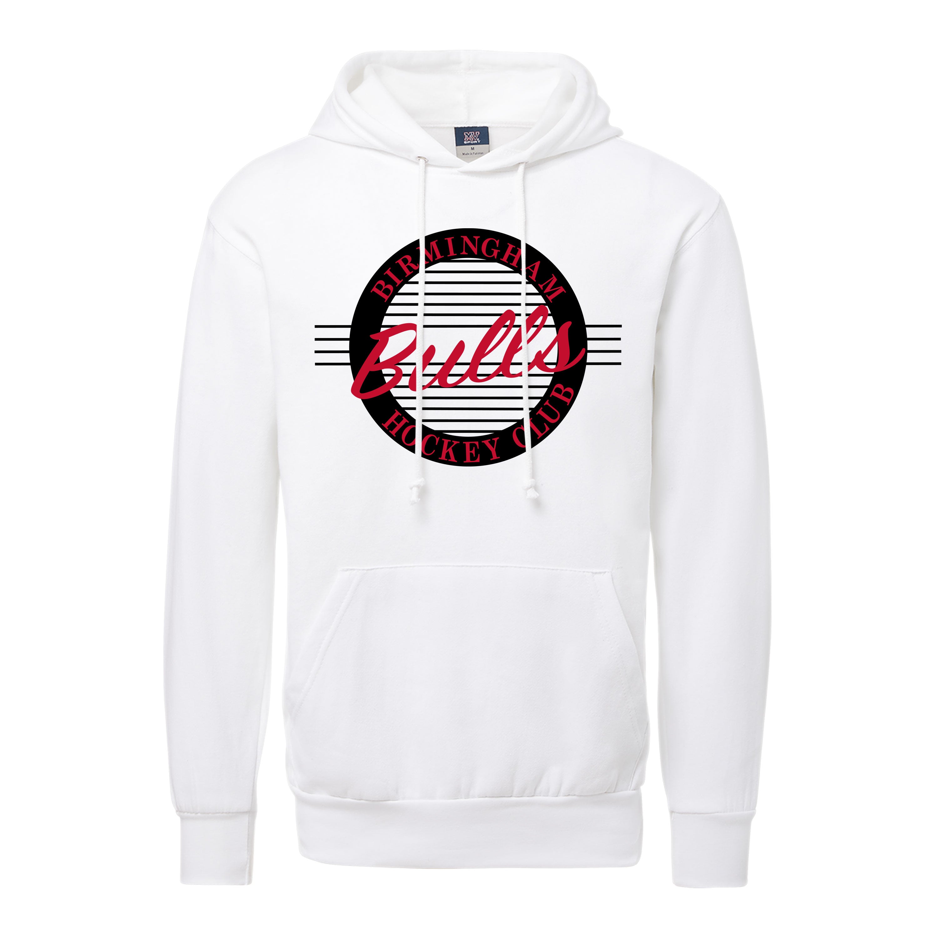 White Bulls Row Hoodie