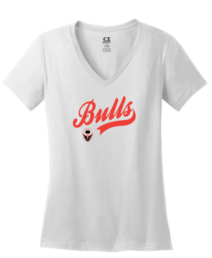 Ladies White Tee
