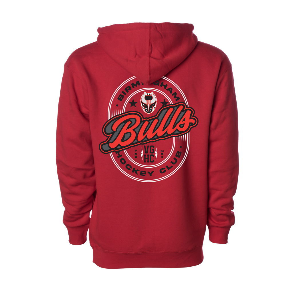 Red Violent Gentleman Hoodie