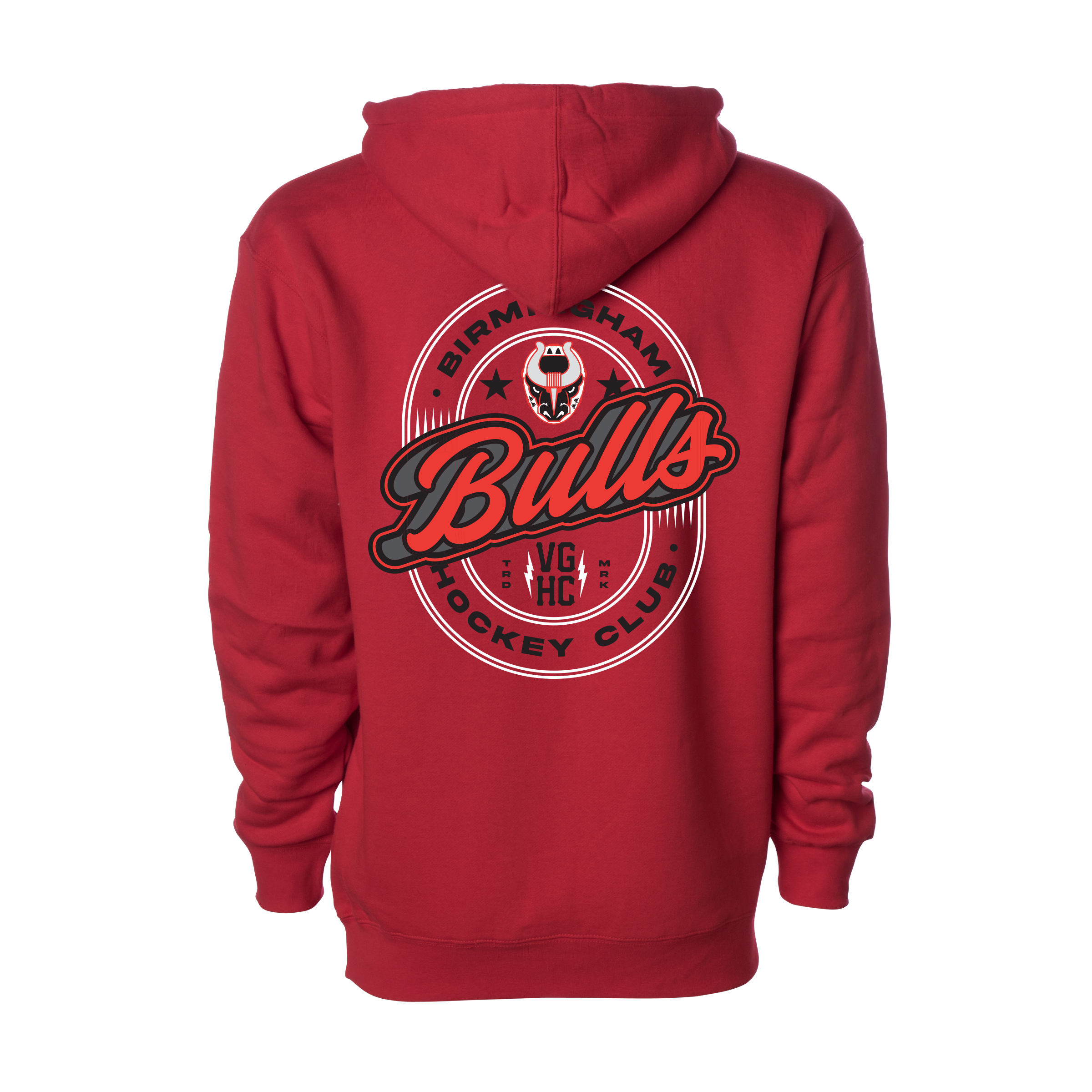 Red Violent Gentleman Hoodie