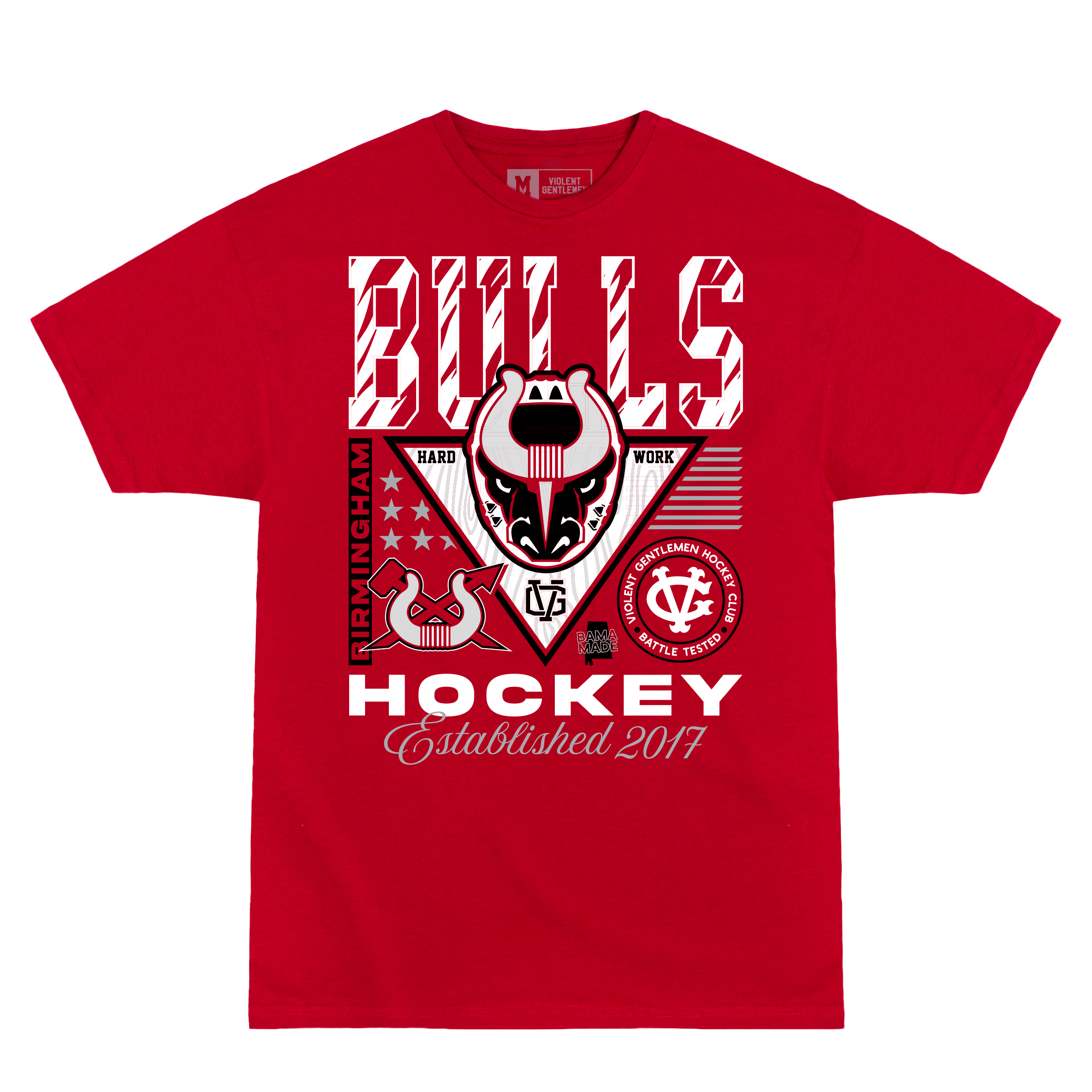 Red Violent Gentlemen Red Tee