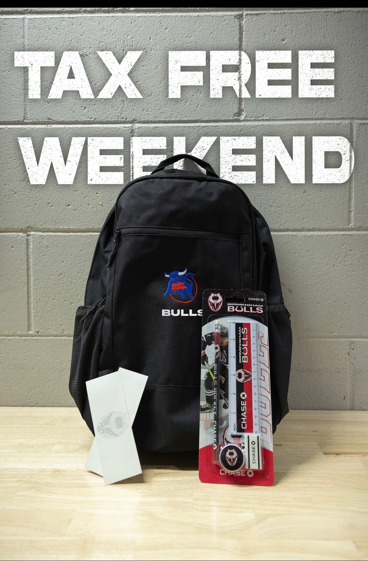 Bulls Tax Free Weekend Backpack bundel